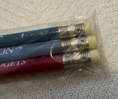 Vintage Cleotin T Unsharpened 3 Pencil Drug Pharmaceutical Promo Collectible