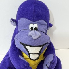 Zyrtec Pfizer Purple Gorilla Toy Pharma Drug Rep Promo Ad Marketing Vtg 1998