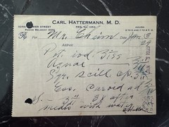 Set of 20 Vintage Medical Prescriptions – 1929 Handwritten Pharmacy