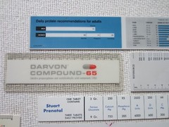 lot of 10 vintage PHARMACEUTICAL PHARMACY Promo DRUG ADVERTISEMENTS, 1961 to 70s