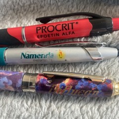 Diflucan Procrit Namenda PENS Drug Rep Pharmaceutical Promo Advertising Lot of 3