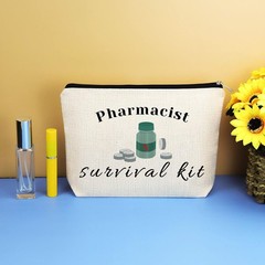 Charming Cosmetic Pouch for Pharmacy Graduates – Ideal for Makeup & Essentials