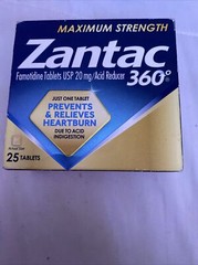 Zantac 360 Maximum Strength – 25 Tablets – Exp 12/25