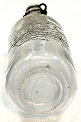 1900-20’s Citrate Magnesia-Saline Laxative-10 oz-Medicine-Clear Glass Bottle
