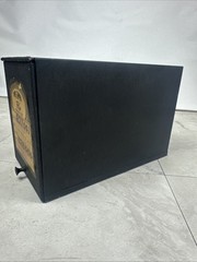 Vintage DRUGPACK RECORD FILE metal apothecary Pharmacy cabinet Drug Package Box