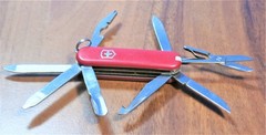 Vtg victorinox CALCIUM SANDOZ – POCKET KNIFE RAZOR, LSD pharmacy Swiss