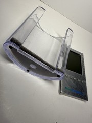 Vintage Merck Vaccines Desk Organizer w/ Digital LCD Clock Thermometer