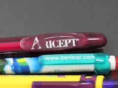 Aricept Benicar Prochieve Zetia PENS Drug Rep Pharmaceutical Advertising Lot x 4
