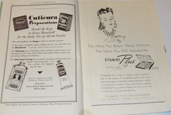 VTG 1940 DRUGGIST CONVENTION SOUVENIR BOOK! CHARLOTTE, NC! ADS/HOTELS/PICTURES!