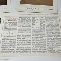 1963 Pfizer Renese Drug Advertising Distinguished Art Prints Brochure Lot Of 4