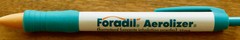 FORADIL Drug Rep Pharmaceutical PENS NOS NEW Case Lot 5 Stored unused RubberGrip