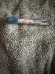 Vintage Symbicort Drug Rep Promotional Pen Sealed NOS Pharmaceutical Advertising