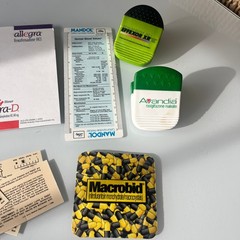Vintage Pharmaceutical Advertising Pen Promotional Office Supply Lot Allegra