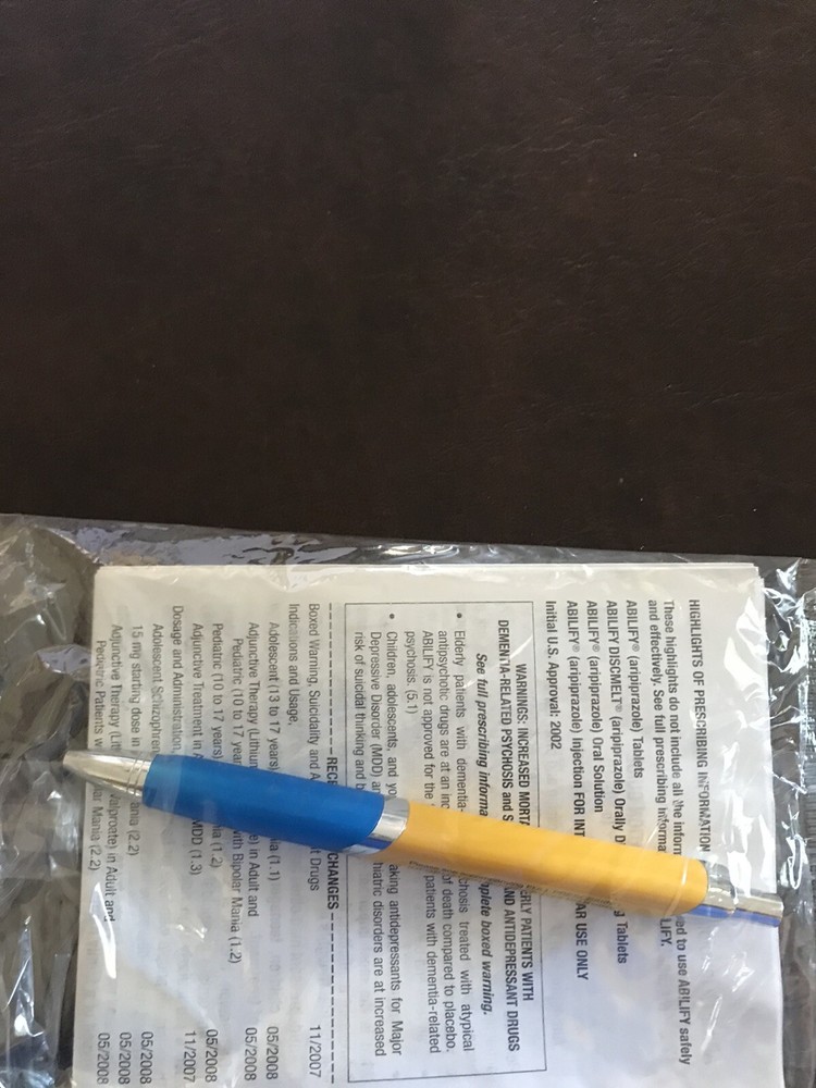 Abilify Collectible Heavy Metal Pen *COLLECTORS*