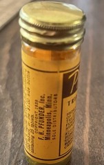 1939 Pfunder’s Stomach Tablets Empty Tube Vintage Medicine Apothecary Drug Store