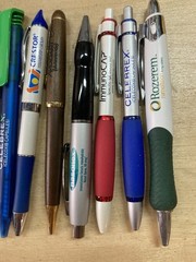 Pharmaceutical Drug Rep Collectible Promo Pens Assorted Lot of 13