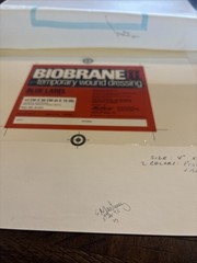 Lot Of 5 BIOBRANE II Signed Original Label Art Works Winthrop Pharma w/ Booklet