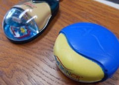 Drug Rep Ambien Aqua Computer Mouse & Ambien Stress Ball Vintage & Rare
