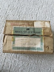 Vintage Merck Sharp Dohme Anatomical Heart Model Diuril Aldomet Drug Rep
