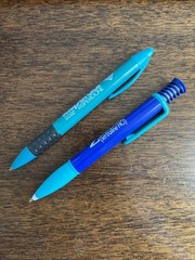 Lot of 2 Drug Rep ZOLOFT & RISPERDAL Collectible Pharmaceutical Pens Working