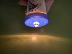 Vintage Acetaminophen R&D MSCC Pharmaceutical Promotional Keychain Flashlight