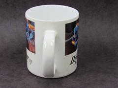Diflucan Mug Drug Rep Pharmaceutical Promo Advertising Colorful Fungus Design