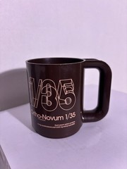 Vintage Ortho-Novum 1/35 Birth Control Pill Blue Pharma Promo PlasticCoffee Mug