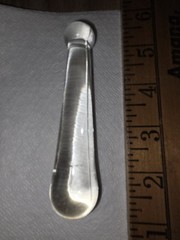 Standard Mortar Clear Glass, 4.5 Inches Long Ar3