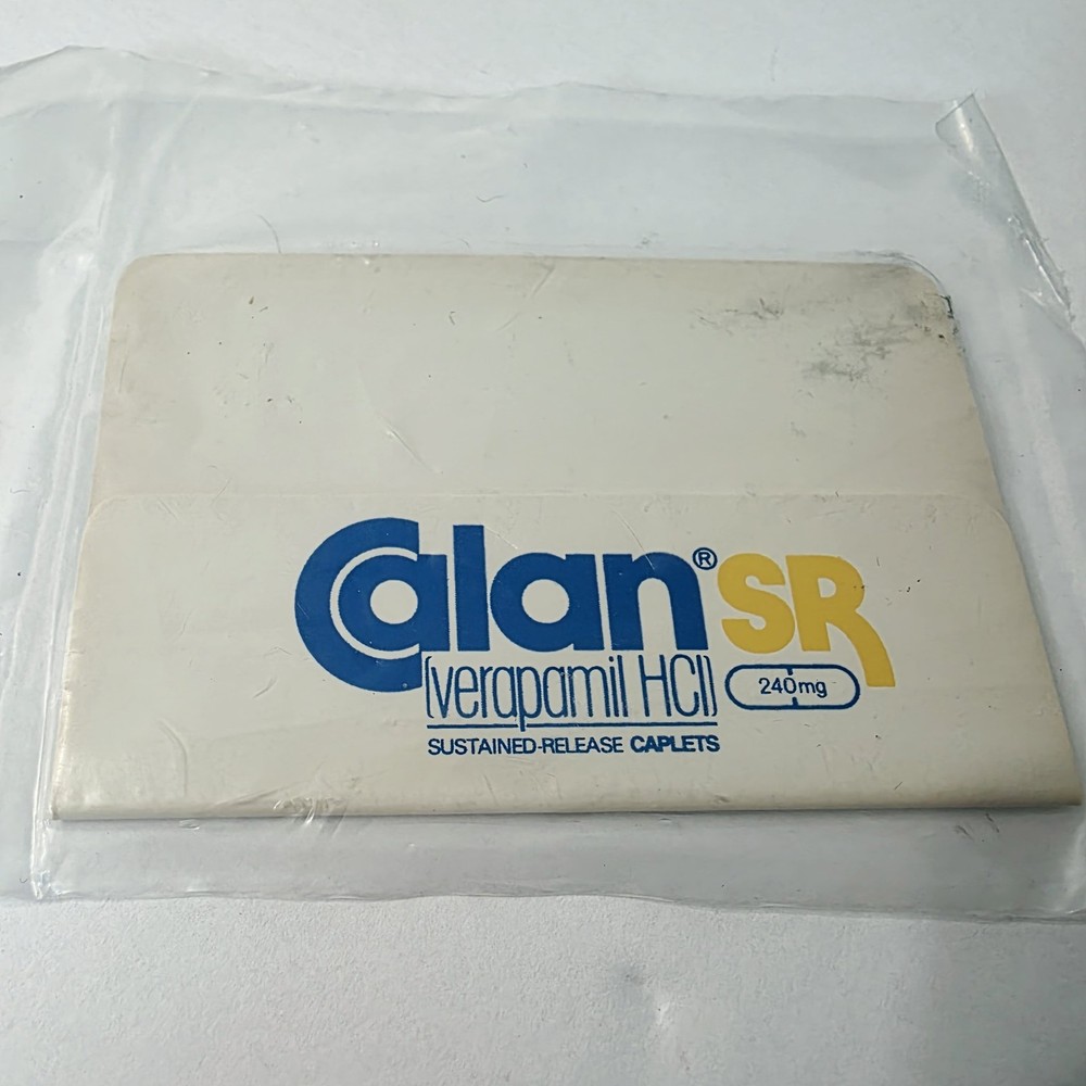 Calan SR Verapamil HCI Pharmaceutical Advertising Promo Refrigerator Magnet