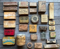 Apothecary Pharmaceutical Medicine Bottles & Misc Never Open (Lot of 28) New