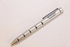 Pharmaceutical Amitiza Heavy Metal Pen Brushed Silver New