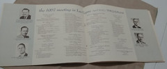 Vintage American Society of Hospital Pharmacists 25th Anniversary Program 1967
