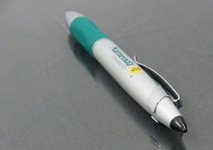 Namenda Heavy Metal Twist PEN w Stylus Drug Rep Pharmaceutical Promo Advertising
