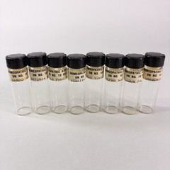 Vintage Apothecary Doctor Kit 18 Glass Labeled Vials/Bottles Medical 1960s Old