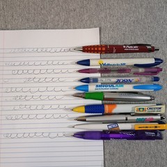 Pharmaceutical Drug Rep Pen Lot of 10 Advertising Promo Metal & Plastic