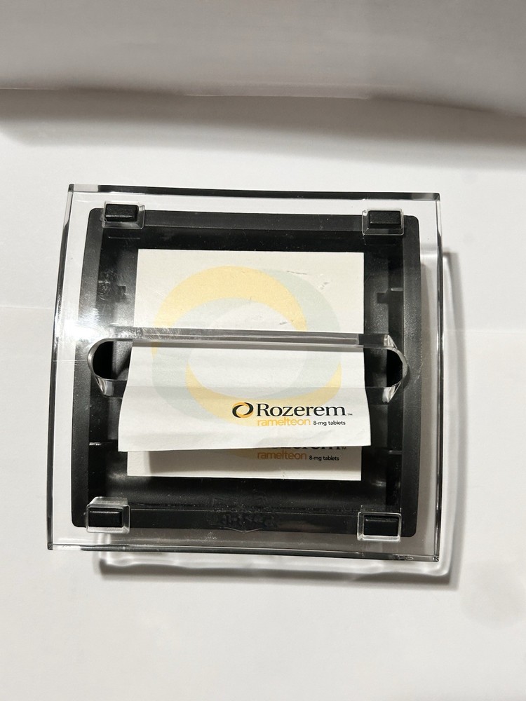 Post-It Sticky Note Pad Dispenser ROZEREM Drug Rep Advertising Pharmaceuticals