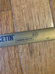 VINTAGE ‚CHLOROMYCETIN ANTIBIOTIC 12 INCH ADVERTISING RULER – TAPE MEASURE