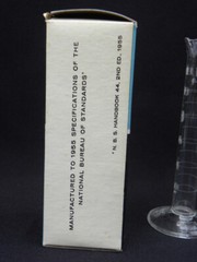 Kerr Glass Pharmaceutical N.B.S. 40 Phenix Graduate Cylindrical Shape Cylinder