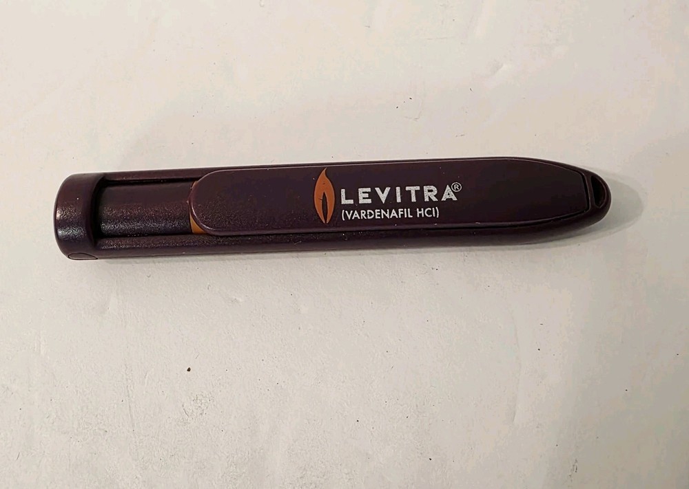 Vtg Levitra Pharmaceutical Slow Open Pocket Promotional Pen