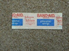 Vintage 1950’s 1960’s Band-Aid Plastic Strip (1594)