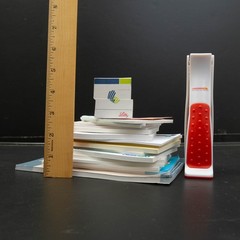 Drug Rep Pharmaceutical Partial Sticky Notes Stapler Pharma Lot Vtg