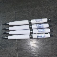 Pharmaceutical Drug Rep Femhrt Pen Pfizer Collectible Heavy Metal Twist LOT