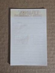 Vintage Memo Note Pad Pharmaceutical Medical Tylenol Codeine Promotional #1