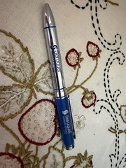 Seroquel Heavy Metal Twist PEN Drug Rep Pharmaceutical Promo Medical Advertising
