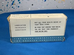 1960’s Trojan-Enz Empty Box