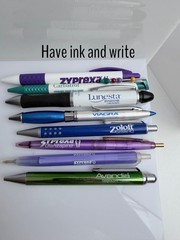 Pharmaceutical Drug Rep Collectible Promo Pens Assorted Lot of 12