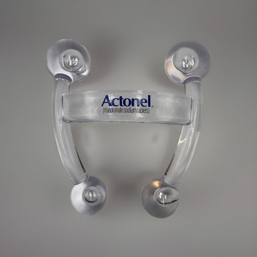 Actonel Pharmacy Novelty Promo Advertised Acrylic Massager Drug Rep Giveaway VTG