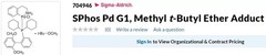 SPhos Pd G1 Methyl t-Butyl Ether Adduct Aldrich Palladium Element Collection