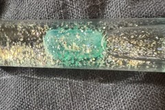 ADVIL LIQUI-GELS PEN w/Glitter & Pill Pharmaceutical Drug Promo Collectible RARE
