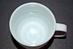 Vintage Glaxo Pharmaceuticals Masters of Surgery Coffee Mug Cup White Porcelain